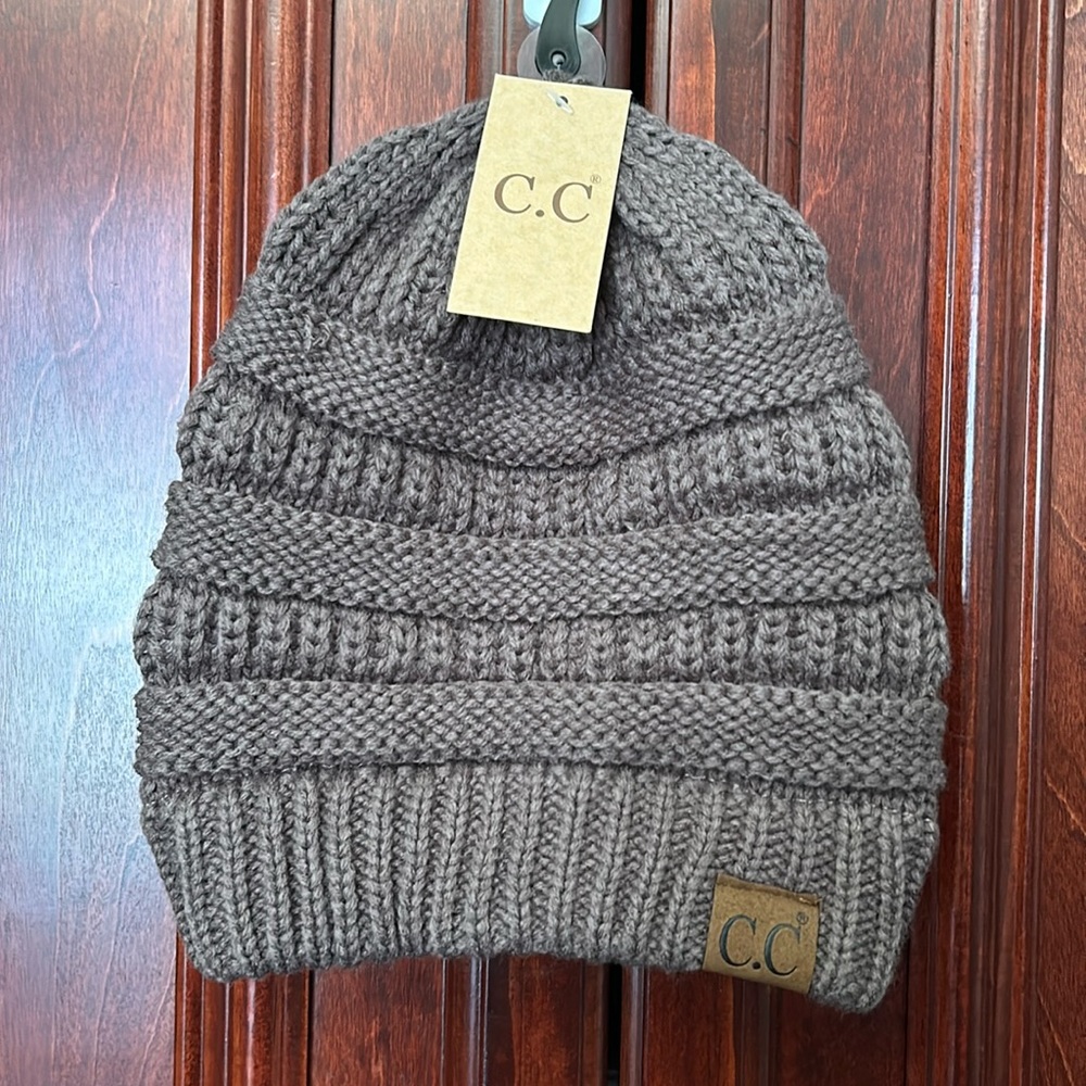 New - C.C beanie Color: gray